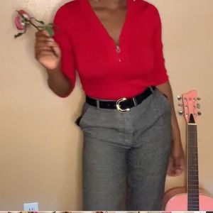 Cable and Gauge Red Top